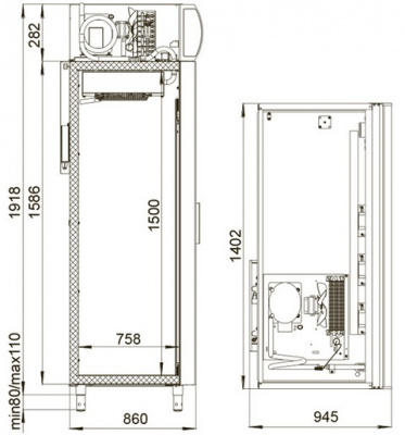 Шкаф холодильный POLAIR DM114Sd-S версия 2.0 на сайте Белторгхолод
