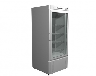 Шкаф холодильный Carboma R560 С (стекло) INOX на сайте Белторгхолод