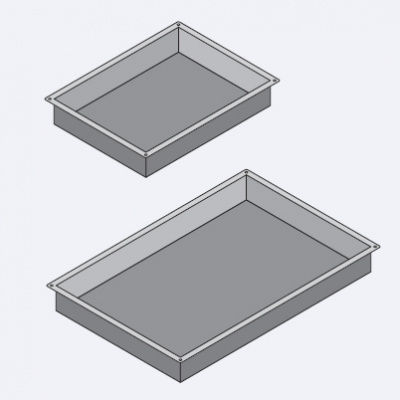 Пекарь Rational Ёмкости с гранитной эмалью 1/1 GN (325 x 530 мм) глубина 60 мм 6014.1106 на сайте Белторгхолод