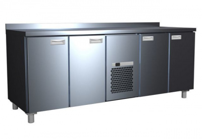 Холодильный стол Carboma 700 RAL ONE SIDE T70 M4-1 9006/9005 (4GN/NT Полюс) на сайте Белторгхолод