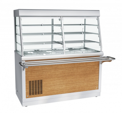 Прилавок-витрина холодильный Abat ПВВ(Н)-70Х-С-01-НШ на сайте Белторгхолод