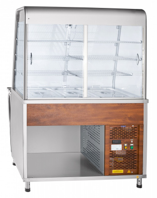 Прилавок-витрина холодильный Abat ПВВ(Н)-70Т-С-НШ на сайте Белторгхолод