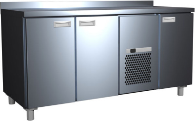 Холодильный стол Carboma 700 RAL ONE SIDE T70 L3-1 9006/9005 (3GN/LT Полюс) на сайте Белторгхолод