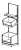 Стеллаж пристенный Carboma модуль S6-22 08 на сайте Белторгхолод